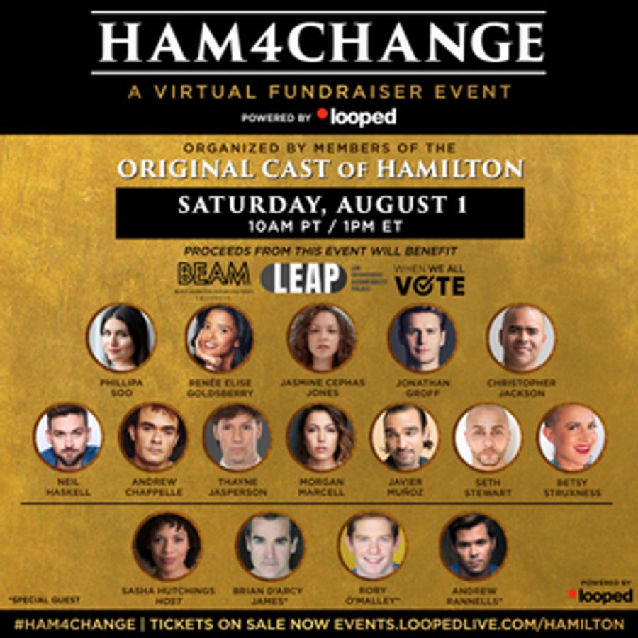 Renée Elise Goldsberry, Jonathan Groff, Christopher Jackson, Phillipa Soo and More To Take Part in HAM4CHANGE Image