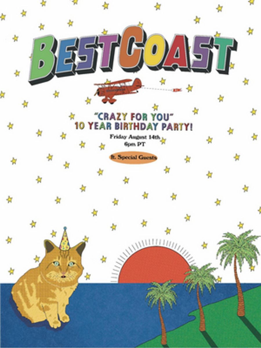Best Coast Celebrate 10 Years of CRAZY FOR YOU With Virtual Show Image