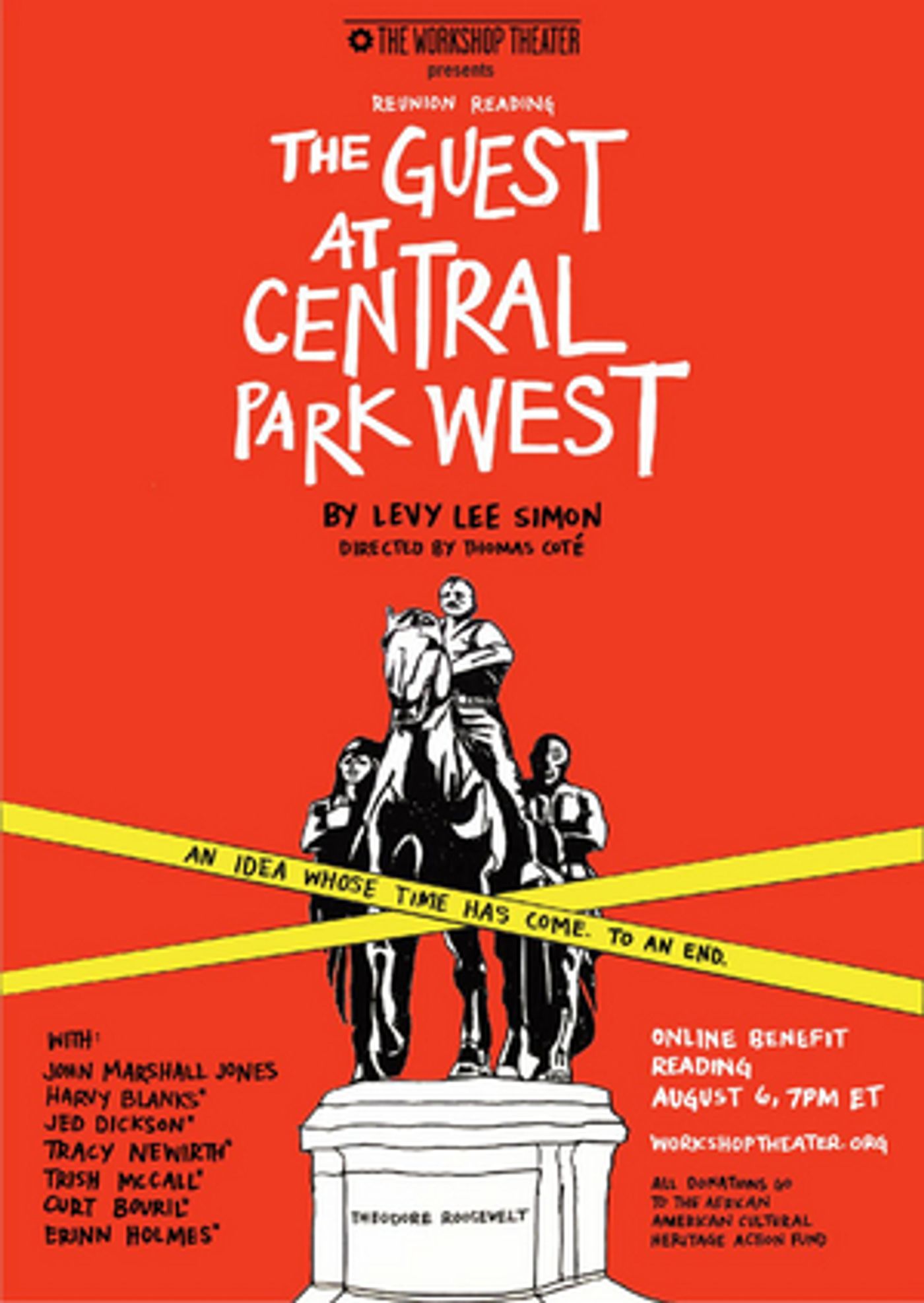 The Workshop Theater Will Present a Special Reunion Reading Of THE GUEST AT CENTRAL PARK WEST  Image