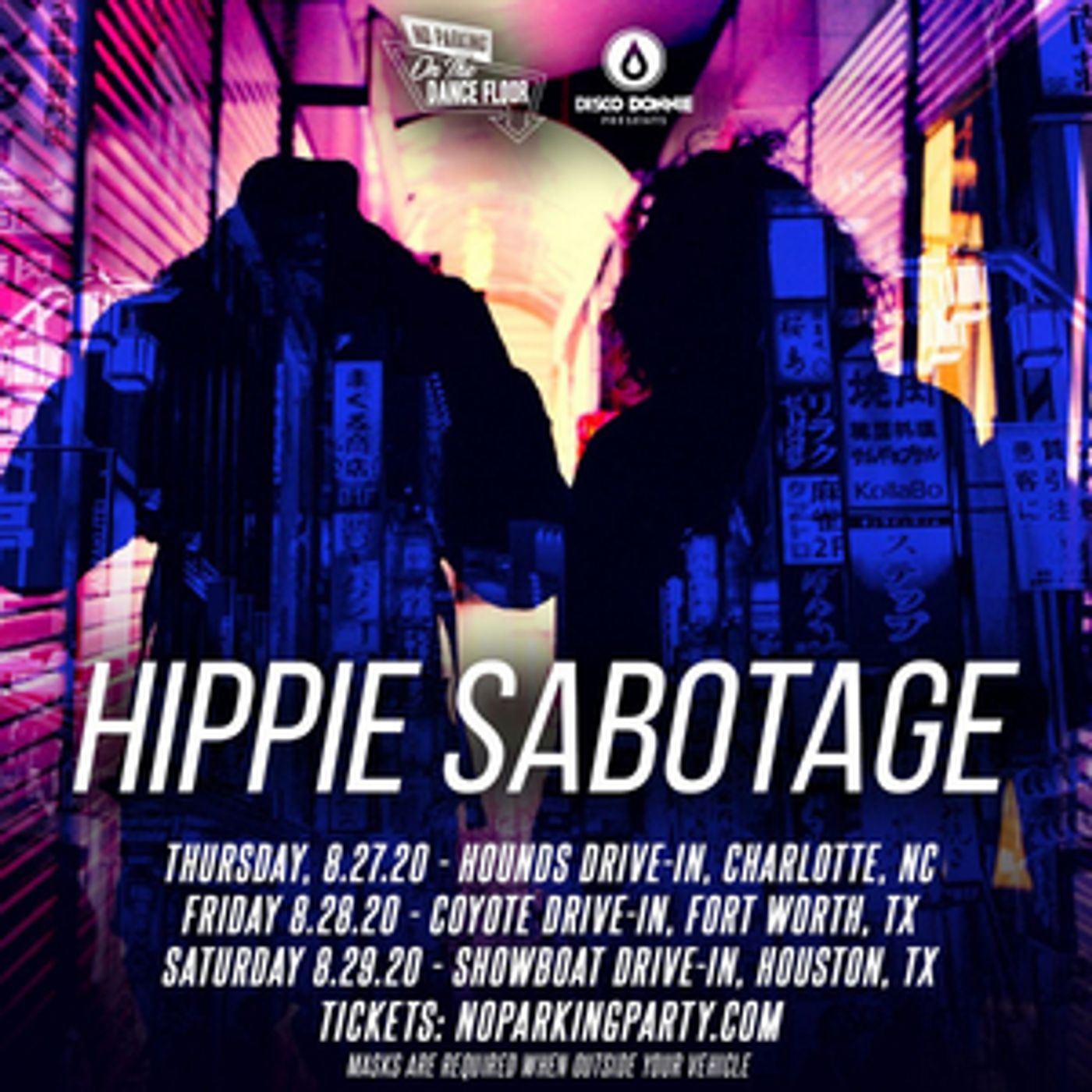 Hippie Sabotage Announce Social Distance Drive-In Tour  Image