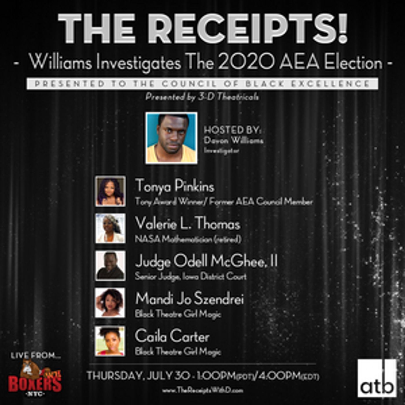 New Episode of THE RECEIPTS W/ DAVON WILLIAMS to Feature Tonya Pinkins and More  Image