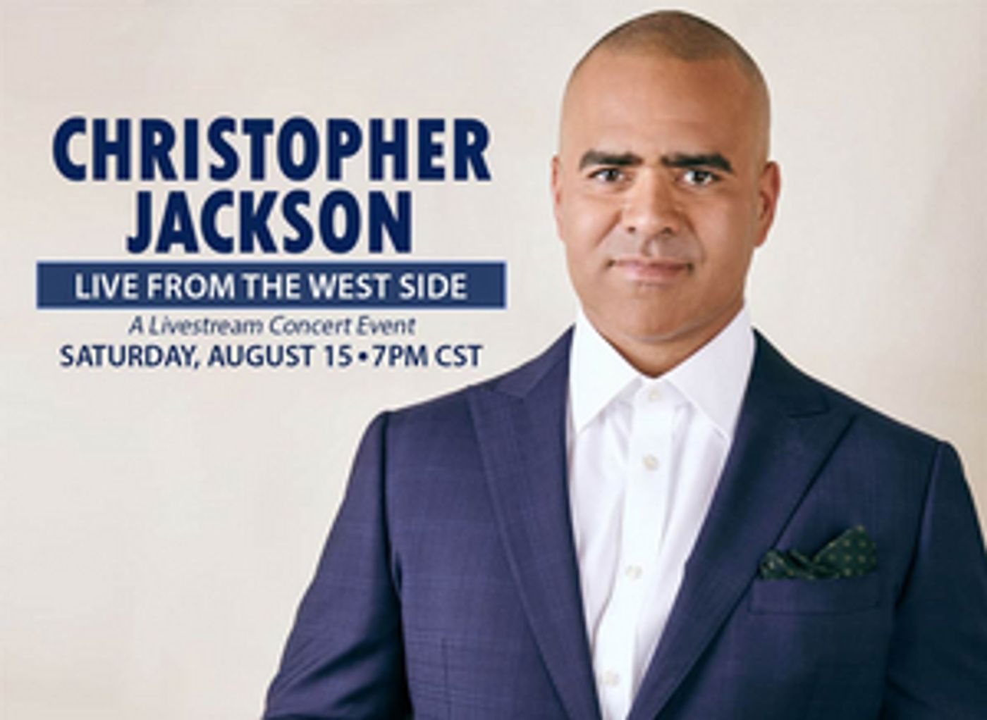 Hennepin Theatre Trust Presents Virtual Benefit Concert CHRISTOPHER JACKSON: LIVE FROM THE WEST SIDE  Image