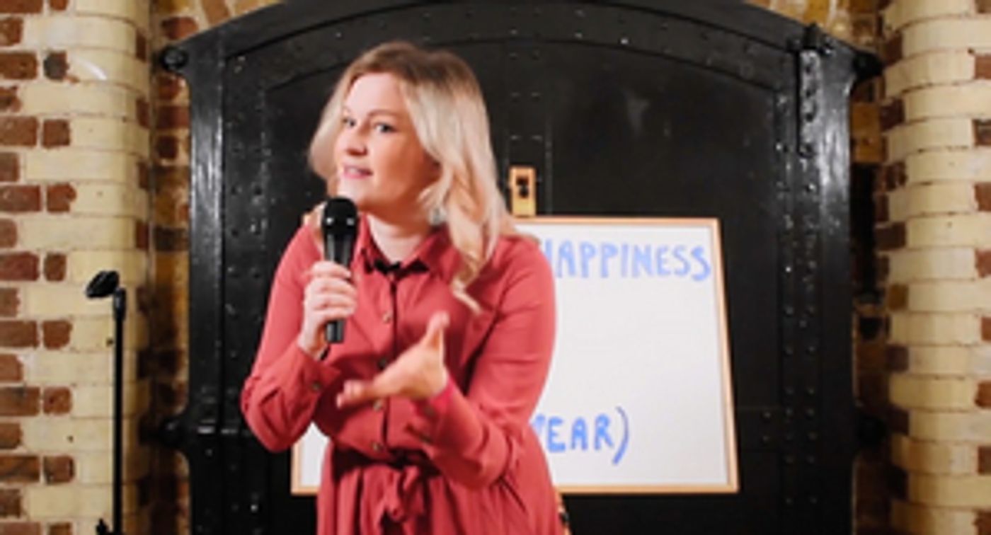 Samantha Hannah on HOW TO FIND HAPPINESS IN A YEAR  Image
