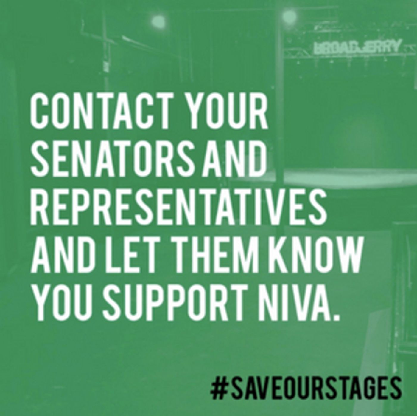 New York Independent Venue Association Launches #SaveOurStages Day of Action  Image
