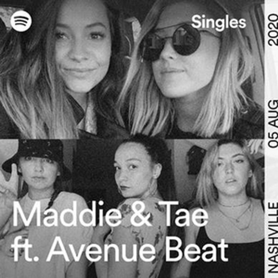 Maddie & Tae Team Up with Avenue Beat for Spotify Singles Image