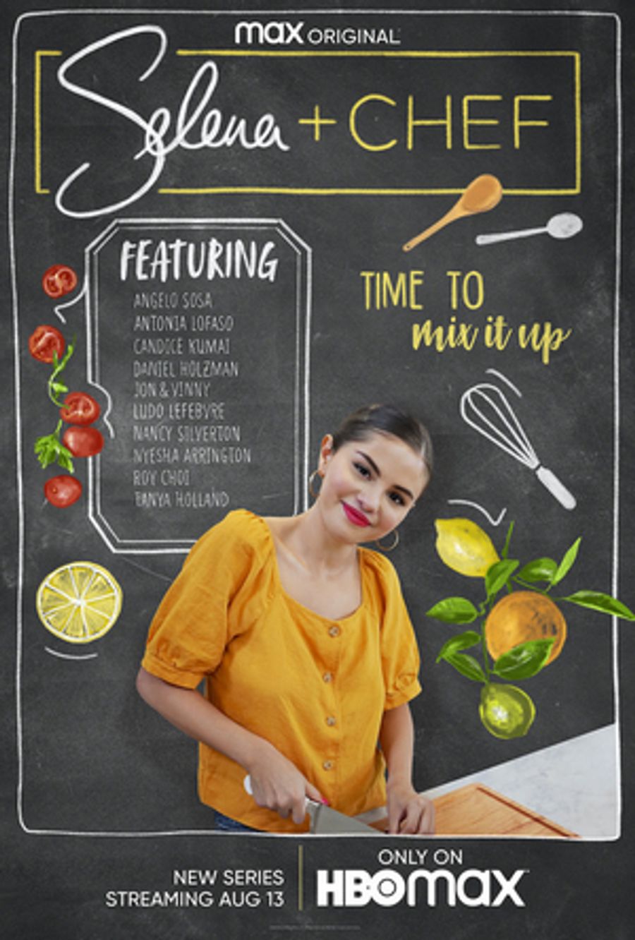 HBO Max Announces Premiere Date for Selena Gomez's Cooking Show SELENA + CHEF Image
