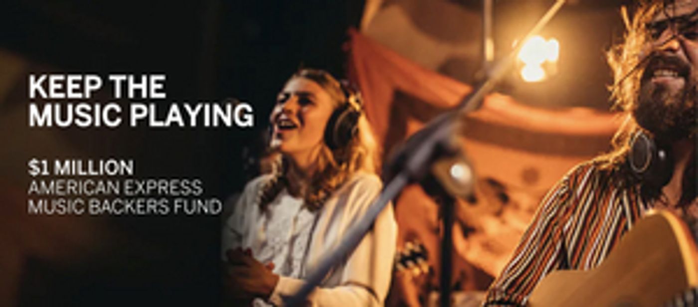 American Express Launches $1 Million Music Backers Fund American Express Launches $1 Million Music Backers Fund Image