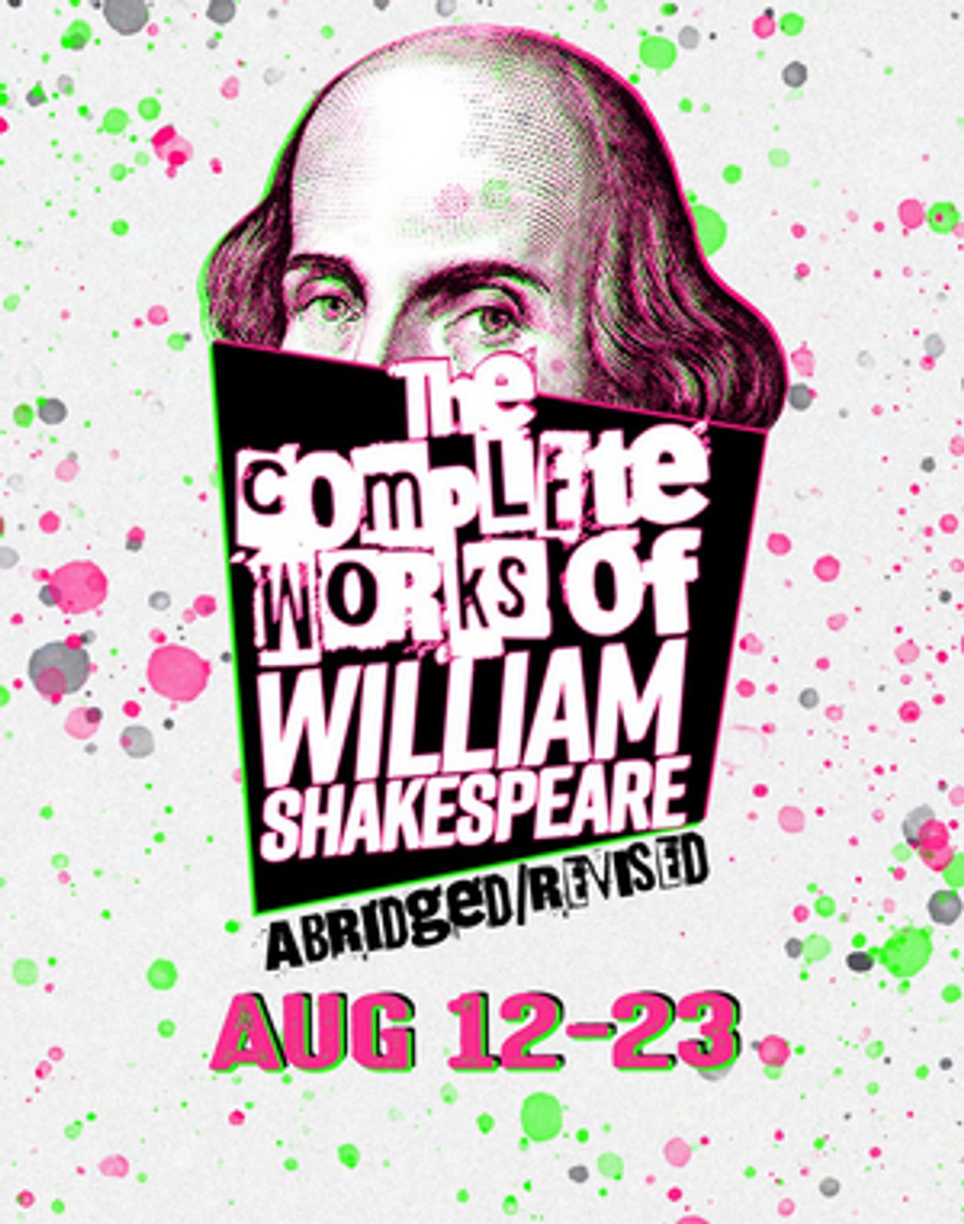 Athens Theatre Reopens With THE COMPLETE WORKS OF WILLIAM SHAKESPEARE (ABRIDGED) [REVISED]  Image