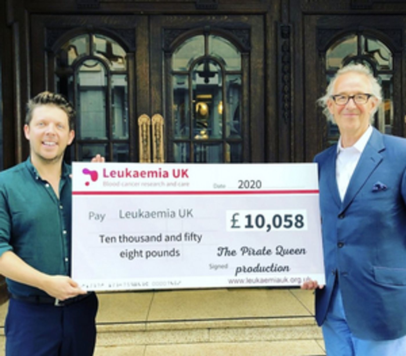 THE PIRATE QUEEN Raises Over £10,000 For Leukaemia UK THE PIRATE QUEEN Raises Over £10,000 For Leukaemia UK Image