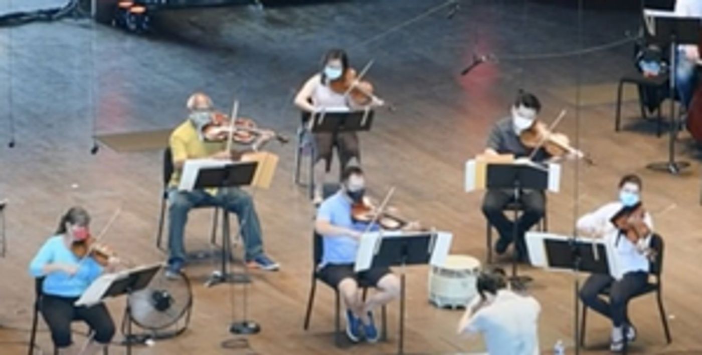 Philadelphia Orchestra Rehearses For the First Time Since March  Image