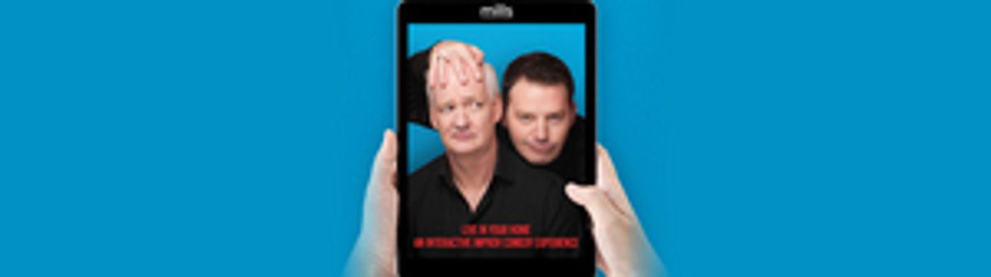 NJPAC Announces Interactive Virtual Live Zoom Performance with Colin Mochrie & Brad Sherwood  Image