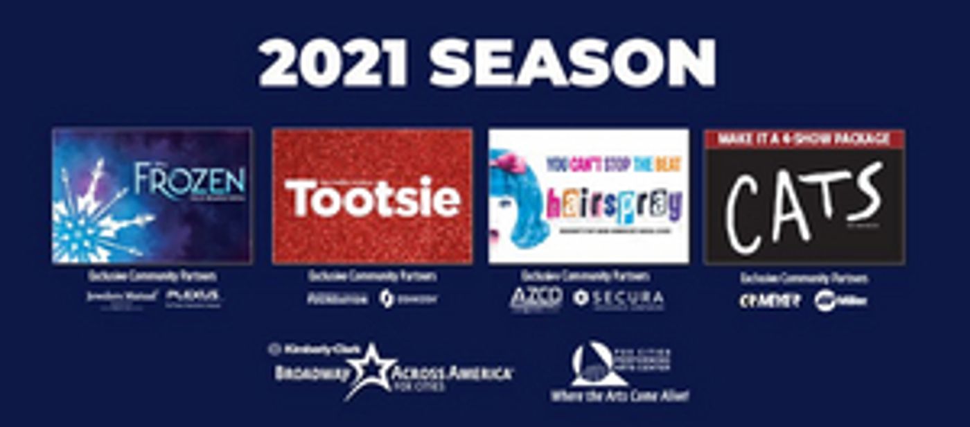 FROZEN, TOOTSIE And More Announced for 2021 Season At Fox Cities P.A.C. FROZEN, TOOTSIE And More Announced for 2021 Season At Fox Cities P.A.C. Image