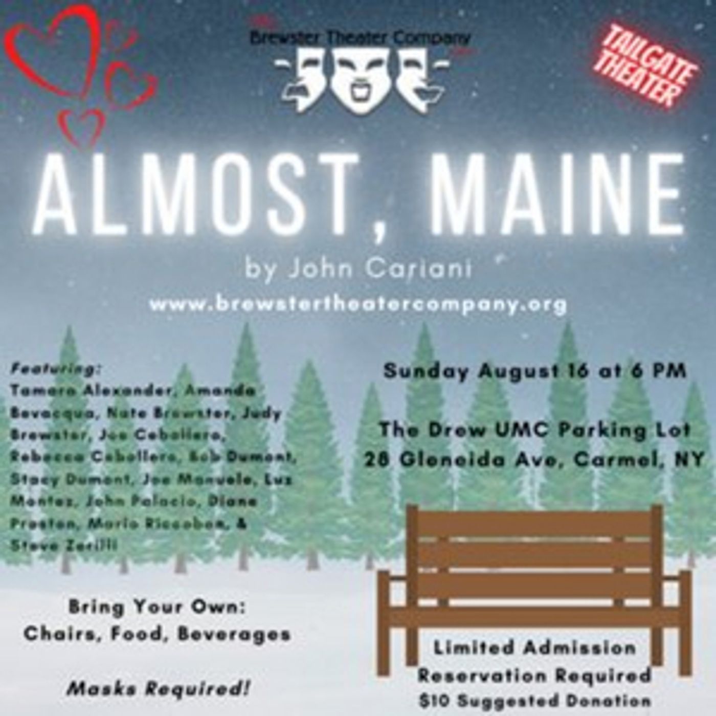 Tailgate Theater Presents ALMOST, MAINE Tailgate Theater Presents ALMOST, MAINE Image