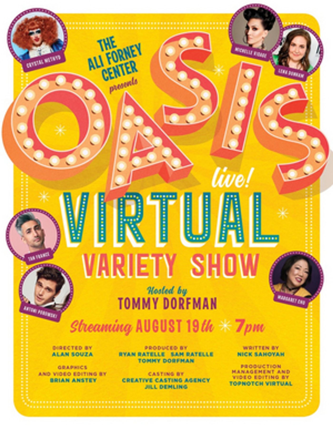 Jeremy Pope, Keala Settle, Lena Hall, Jeremy O. Harris and More to Take Part in OASIS: A VIRTUAL VARIETY SHOW Jeremy Pope, Keala Settle, Lena Hall, Jeremy O. Harris and More to Take Part in OASIS: A VIRTUAL VARIETY SHOW Image