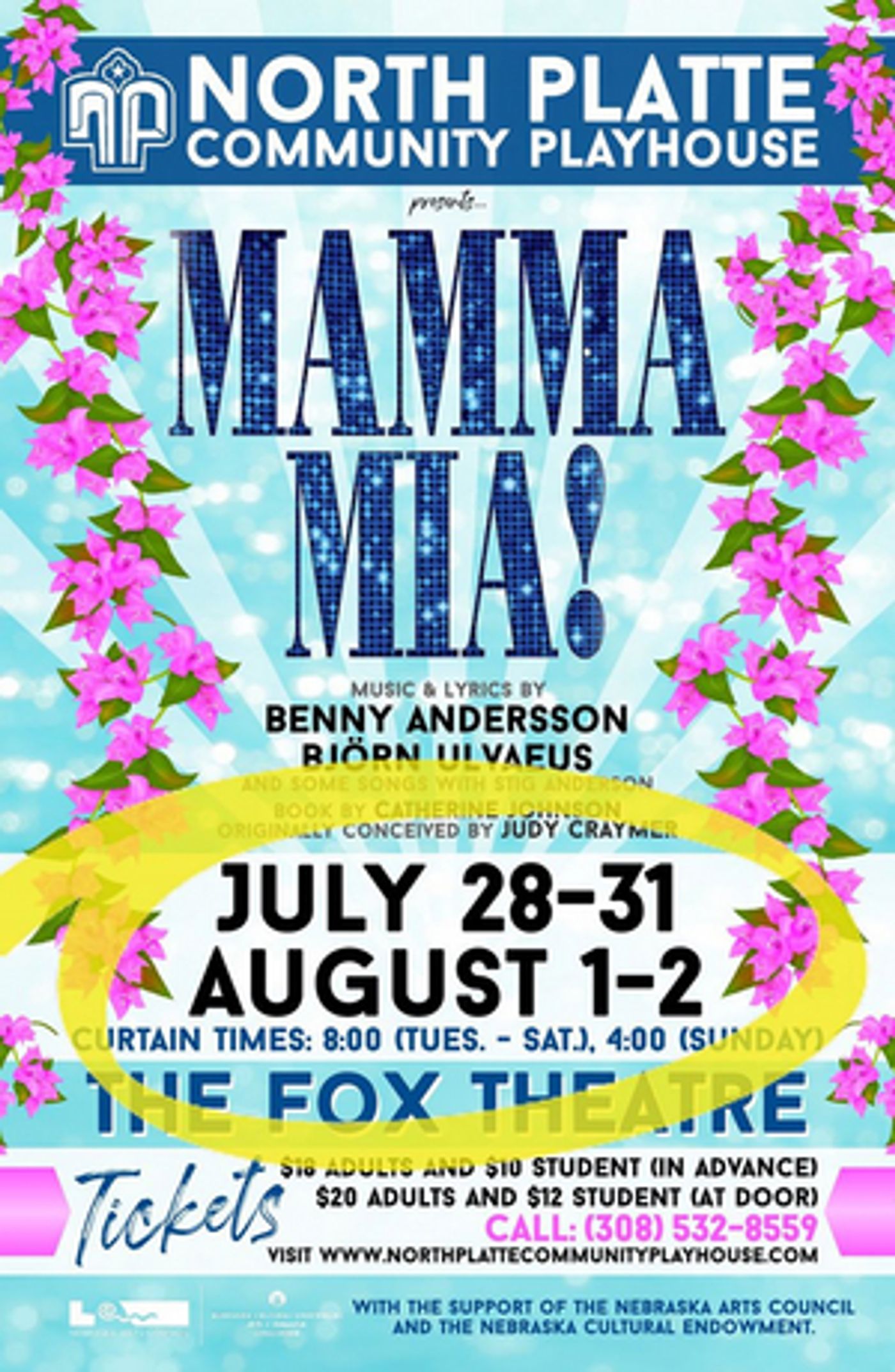 Eight Cast & Crew Members Test Positive for COVID-19 After North Platte Community Playhouse Stages MAMMA MIA!  Image