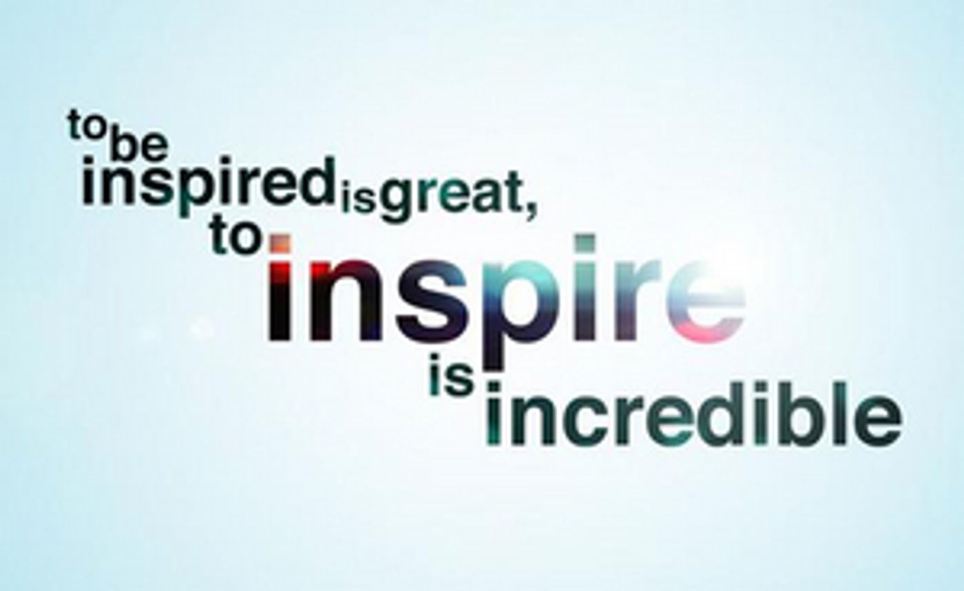 BWW Blog: Who Inspires You?  Image