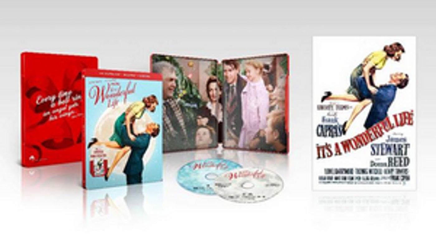 IT'S A WONDERFUL LIFE arrives on 4K Ultra HD Combo Steelbook November 3rd IT'S A WONDERFUL LIFE arrives on 4K Ultra HD Combo Steelbook November 3rd Image