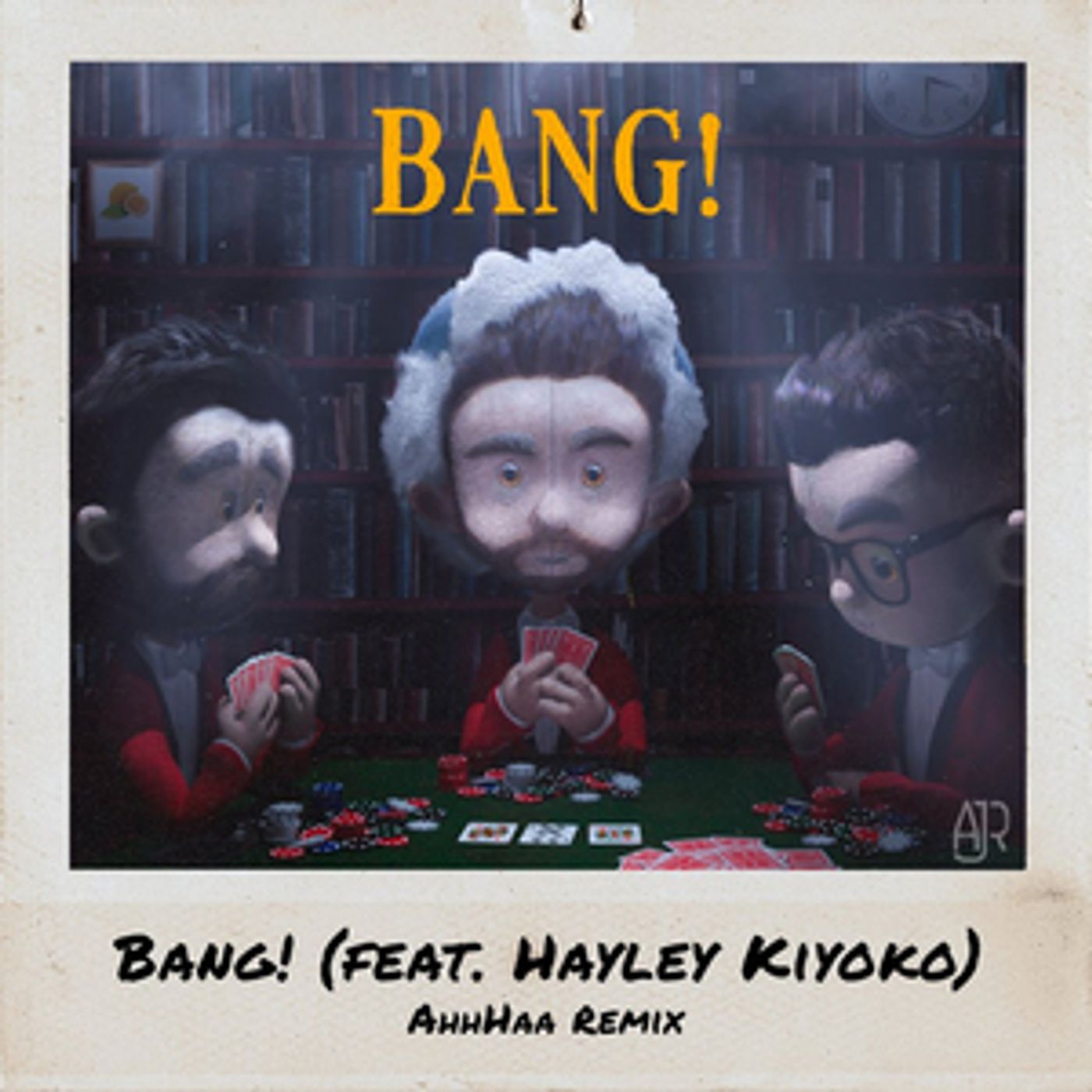 AJR have today released their “BANG!” (AhhHaa Remix) featuring trailblazing singer-songwriter Hayley Kiyoko  Image