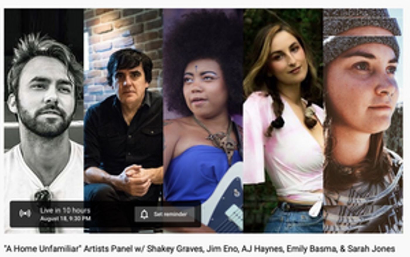 MOBLEY Premieres Collaborative Visual Album 'A Home Unfamiliar' on Youtube  Image