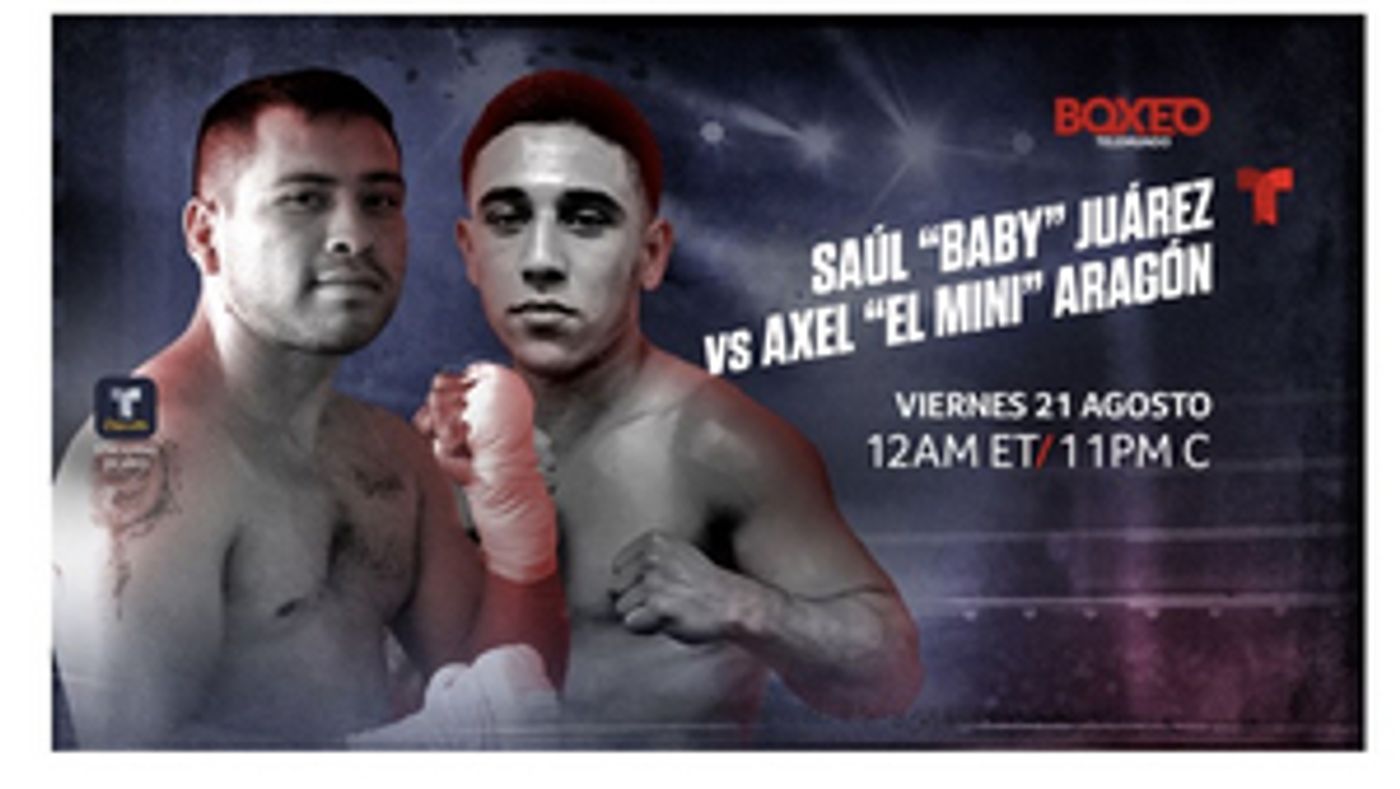 “BOXEO TELEMUNDO” CONTINUES THIS FRIDAY WITH REGIONAL WBA FLYWEIGHT TITLE MATCH LIVE ON TELEMUNDO  Image