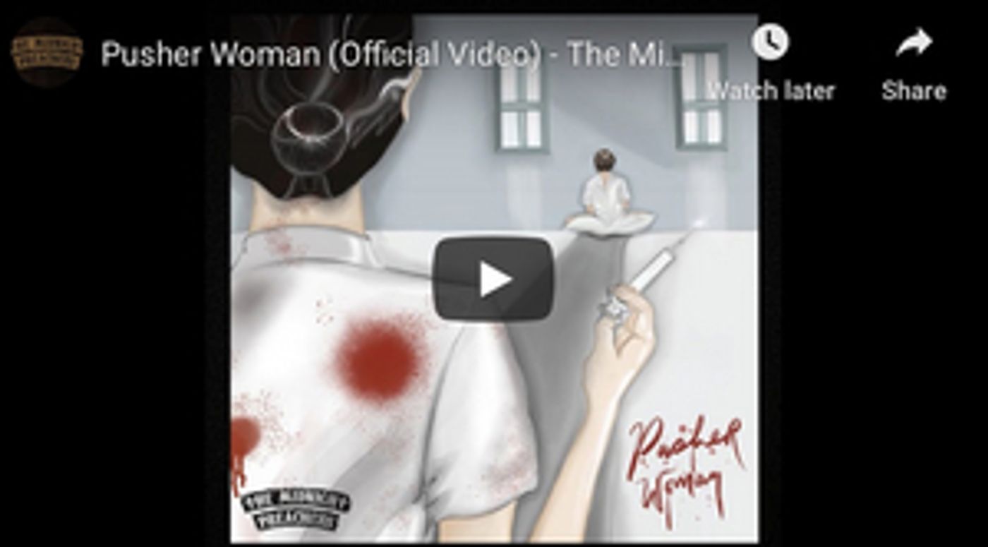 The Midnight Preachers Release Single + Video for 'Pusher Woman' via The Label Group/INgrooves  Image