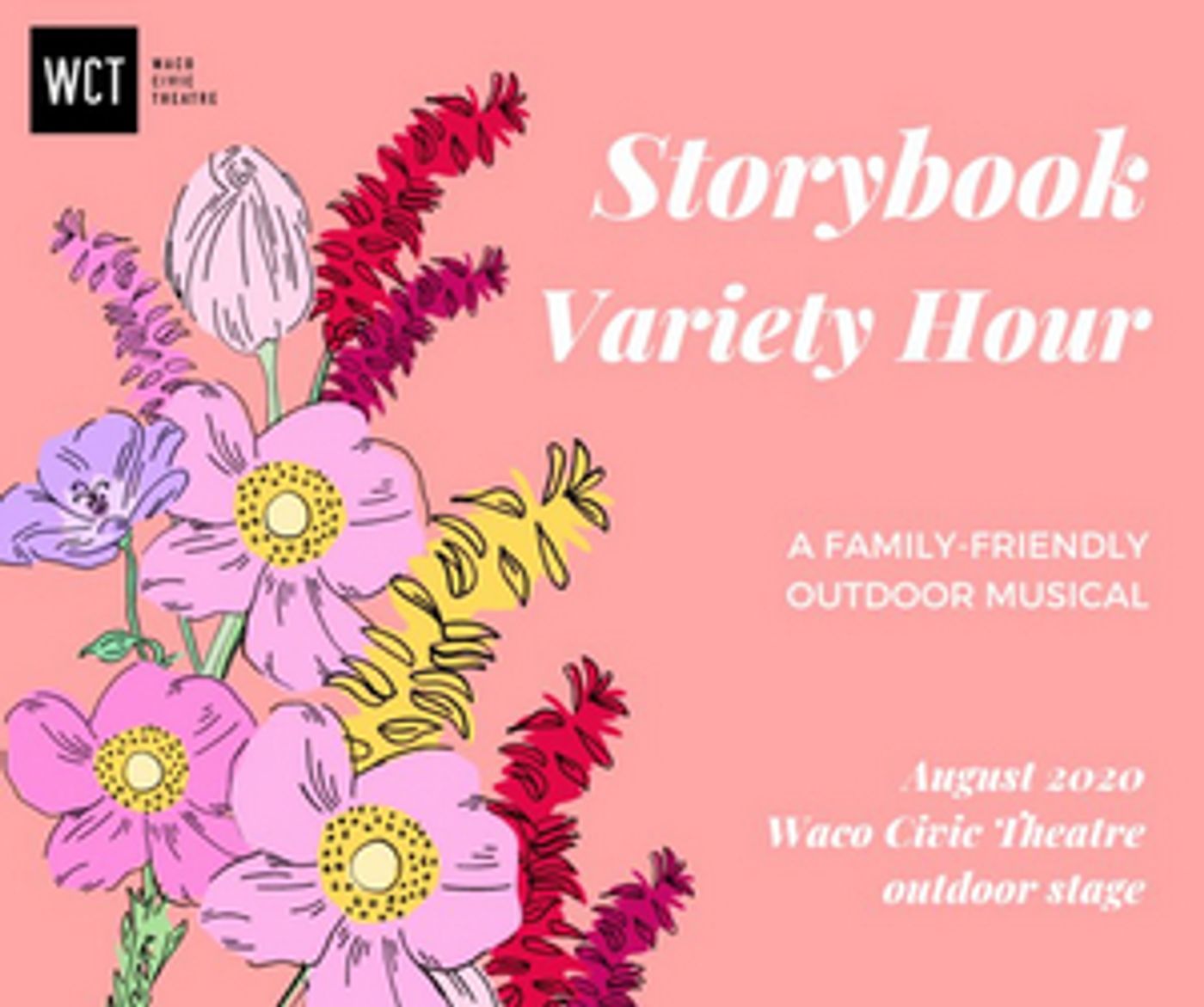 Waco Civic Theatre Will Present Outdoor Musical STORYBOOK WACO VARIETY HOUR  Image