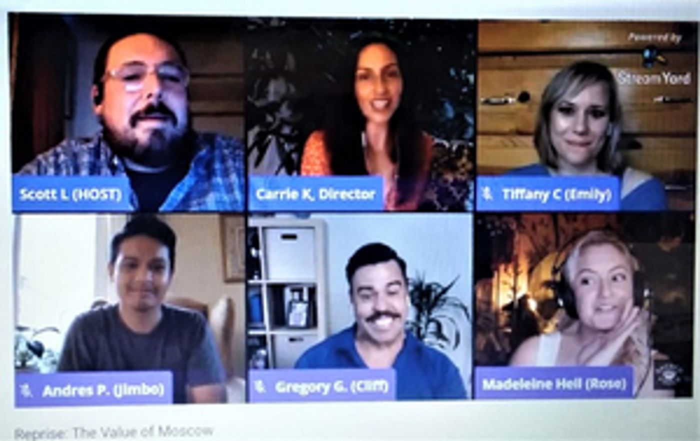 Review: Sacred Fools Continues REPRISE Streaming Series With THE VALUE OF MOSCOW Review: Sacred Fools Continues REPRISE Streaming Series With THE VALUE OF MOSCOW Image