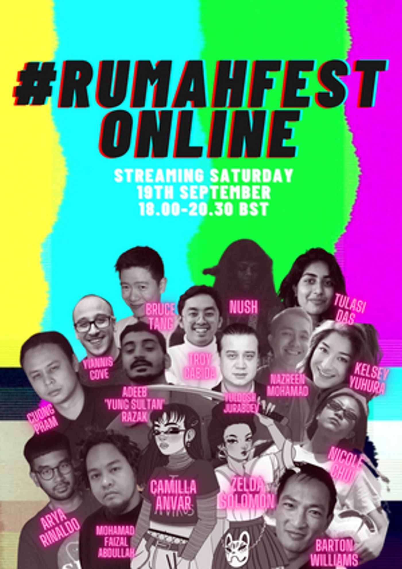 #RUMAHFest Goes Online 19th September 2020 #RUMAHFest Goes Online 19th September 2020 Image