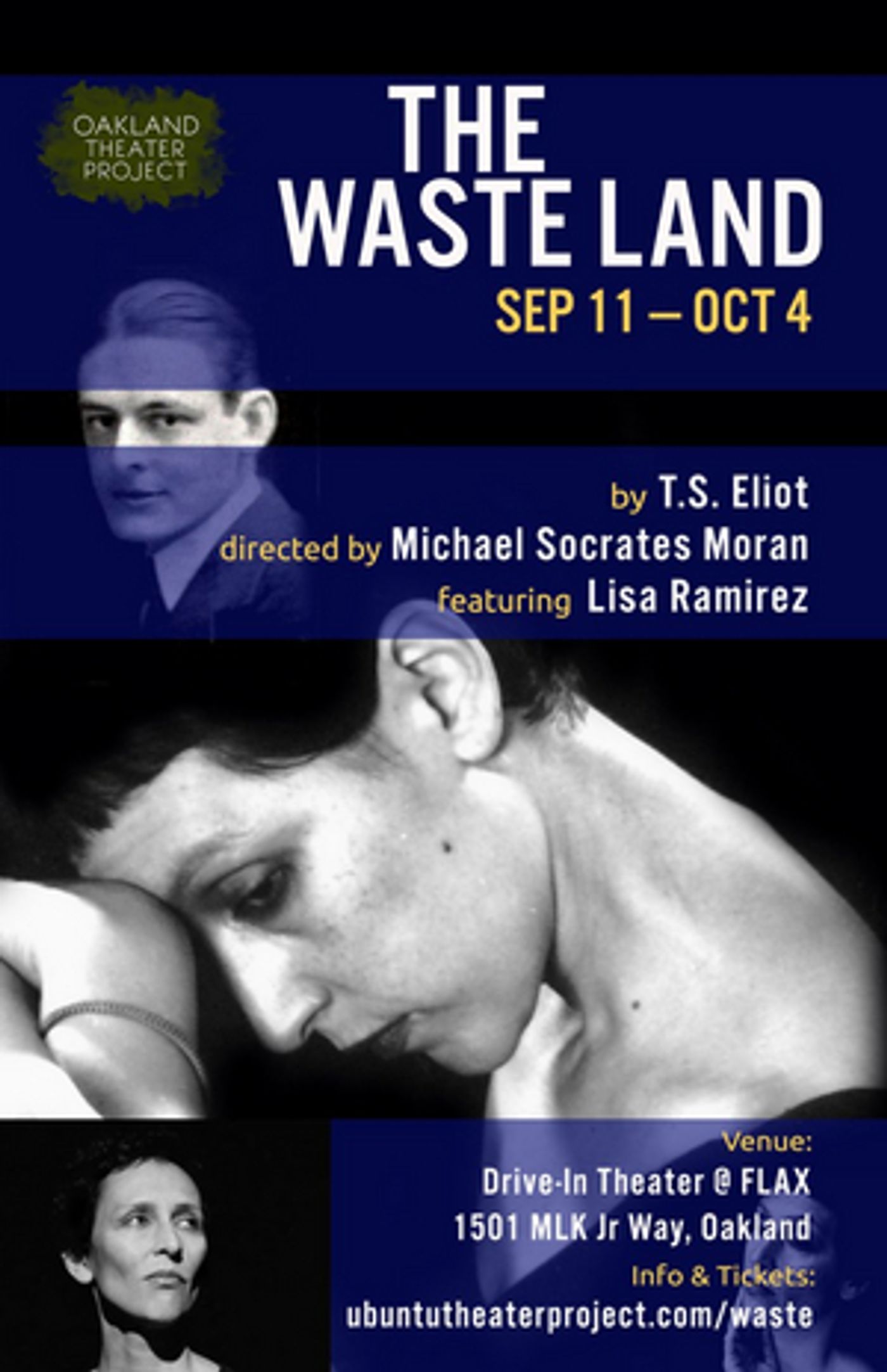 The Oakland Theater Project Production of THE WASTE LAND Postponed  Image