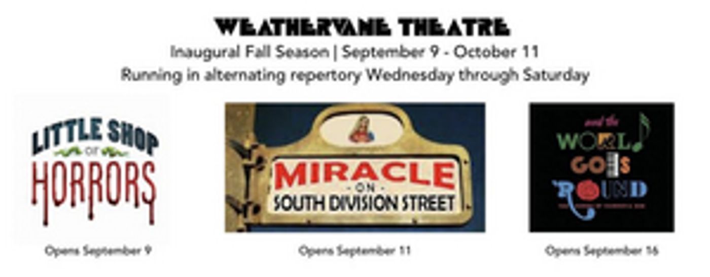 Weathervane Theatre to Stage First Actors' Equity-Approved Indoor Production Since The Start of the Health Crisis  Image