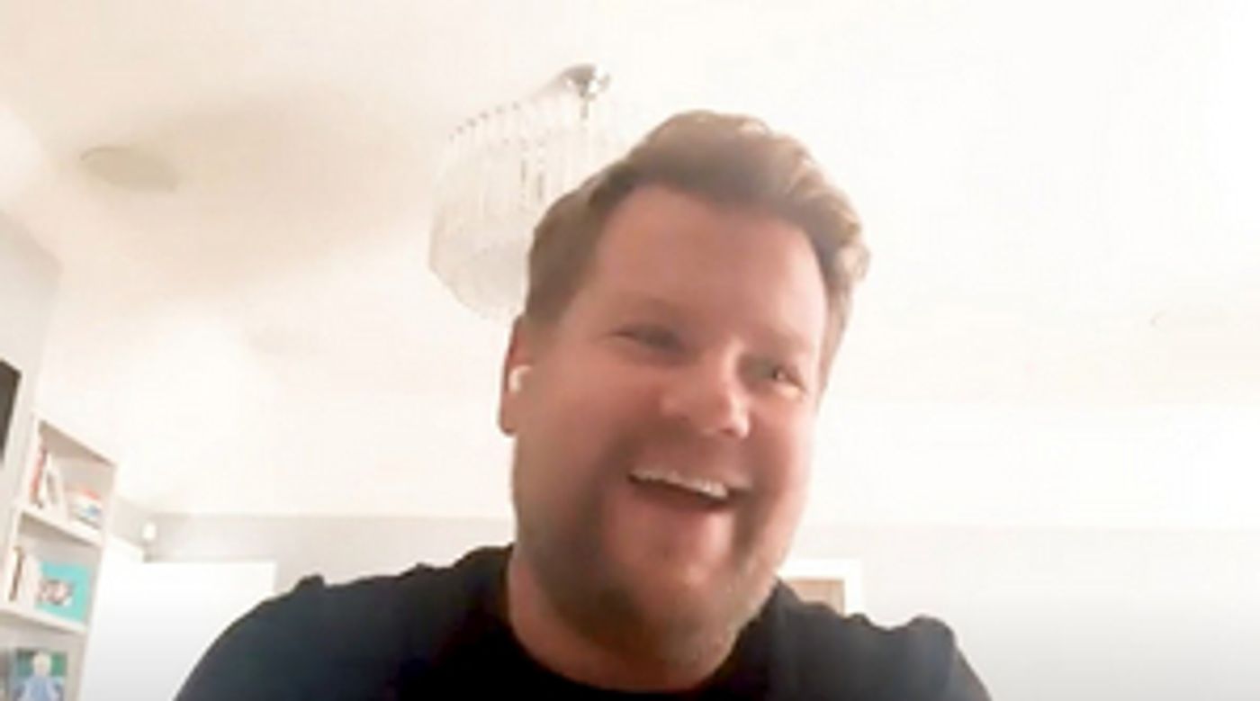 VIDEO: James Corden Believes Amazon, Apple and Other Streaming Services Should Help Support the Theatre Industry  Image