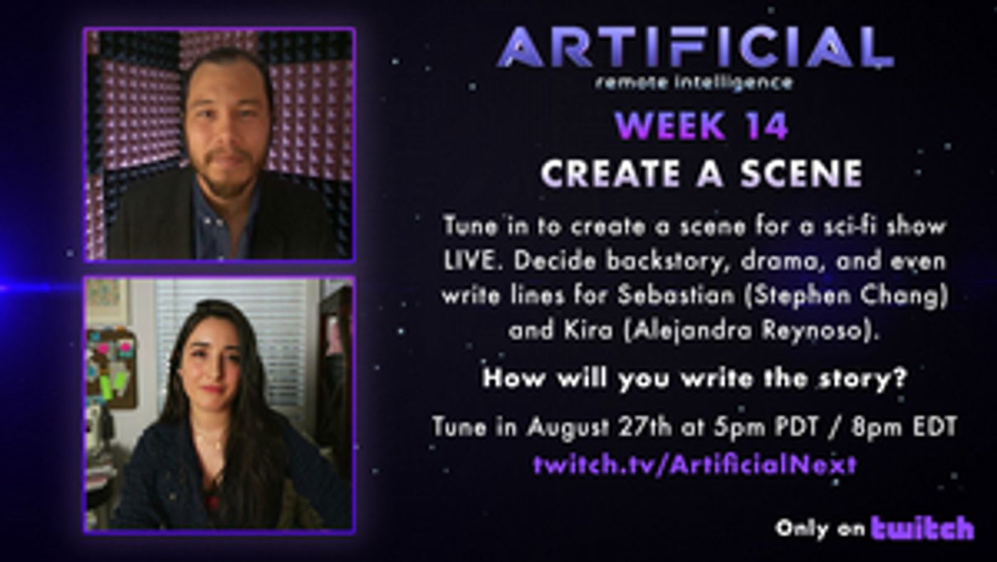 New Episode of ARTIFICIAL On Thursday, August 27 New Episode of ARTIFICIAL On Thursday, August 27 Image