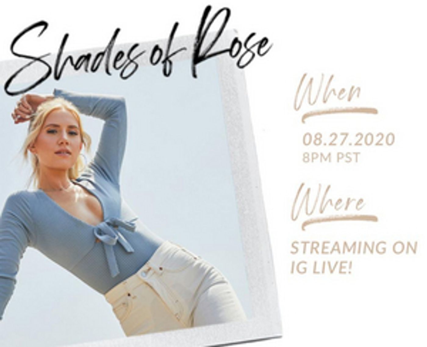 BACHELOR's Lauren Burnham-Luyendyk To Host, Produce Virtual Fashion Show BACHELOR's Lauren Burnham-Luyendyk To Host, Produce Virtual Fashion Show Image