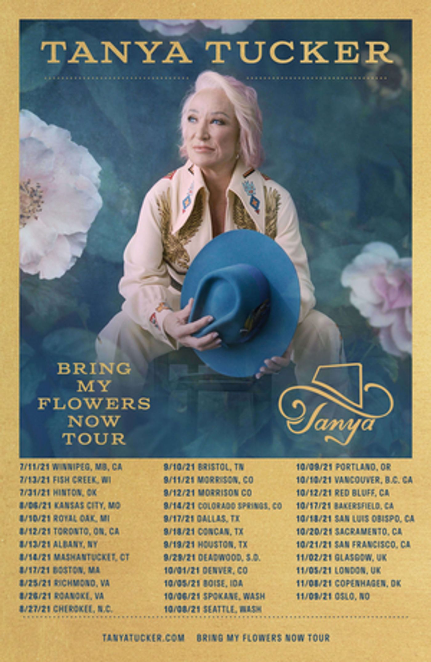 Tanya Tucker Announces 2021 Rescheduled Tour Dates for 'CMT Next Women of Country' Tanya Tucker Announces 2021 Rescheduled Tour Dates for 'CMT Next Women of Country' Image