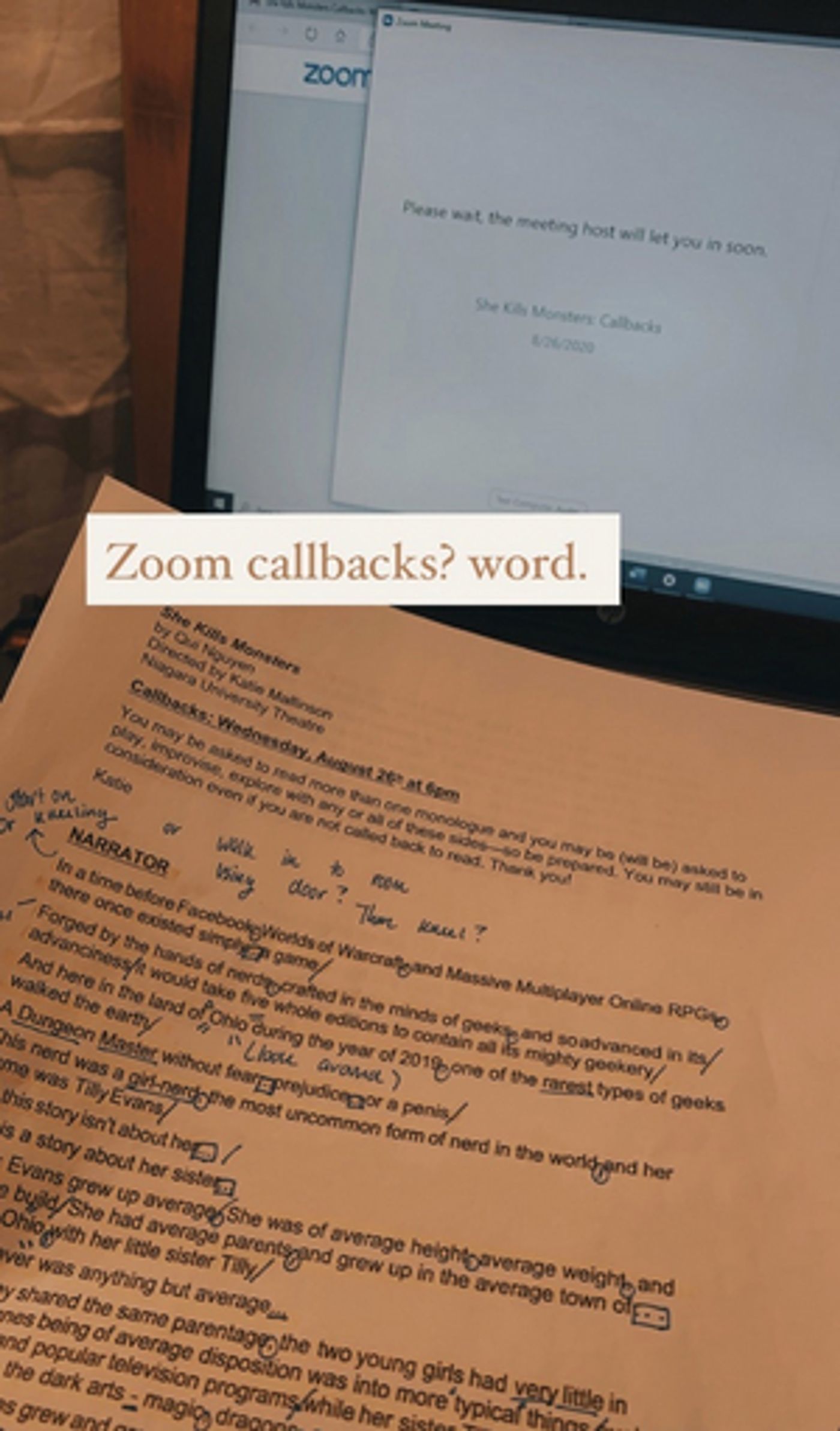 BWW Blog: Something Next to Normal - Auditioning During a Pandemic  Image