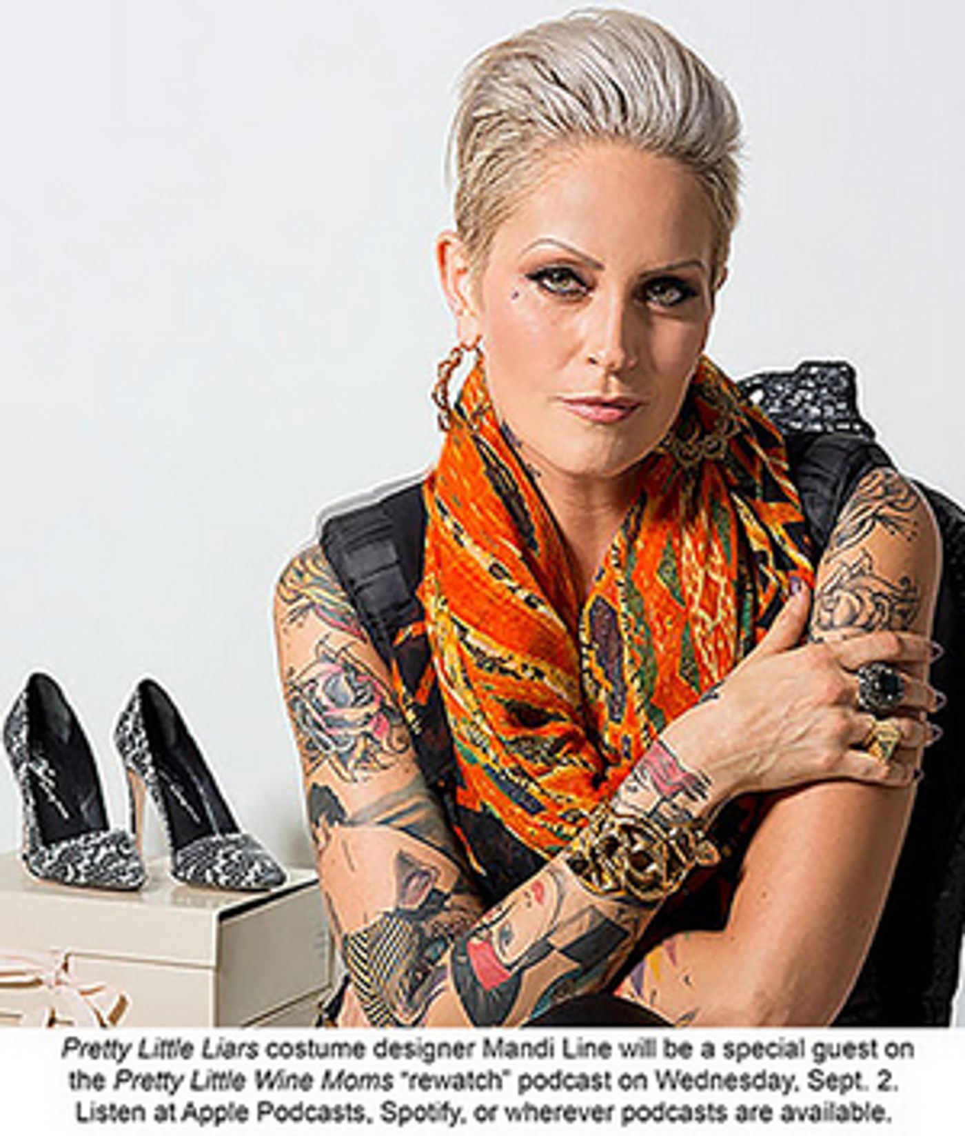 PRETTY LITTLE LIARS Costume Designer Mandi Line to Appear on PRETTY LITTLE WINE MOMS Podcast PRETTY LITTLE LIARS Costume Designer Mandi Line to Appear on PRETTY LITTLE WINE MOMS Podcast Image