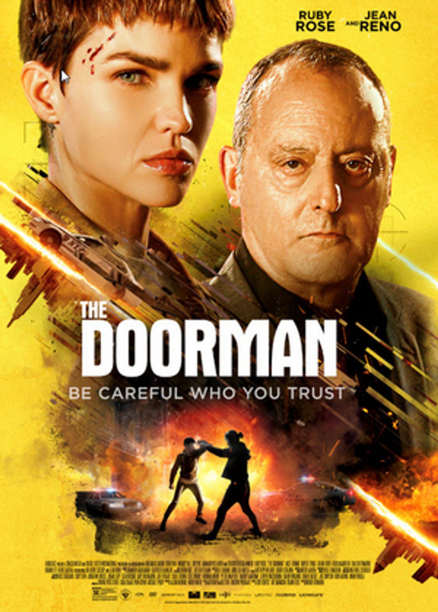 Ruby Rose and Jean Reno Star in THE DOORMAN  Image