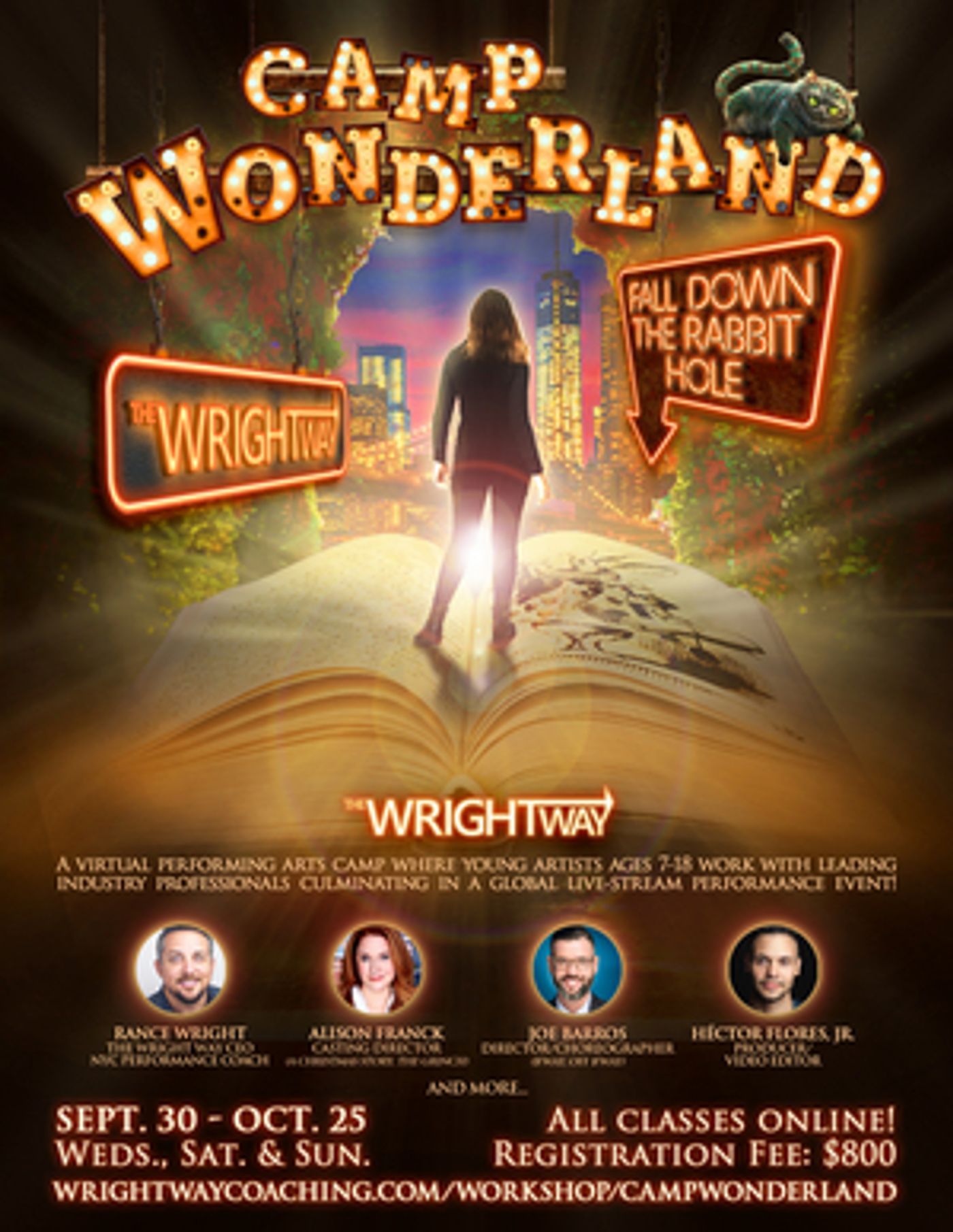 The-Wright-Way-Coaching-Announces-Camp-Wonderland-A-Kids-Broadway-Fall-Intensive-20200831 The Wright Way Coaching Announces Camp Wonderland - A Kids Broadway Fall Intensive Image
