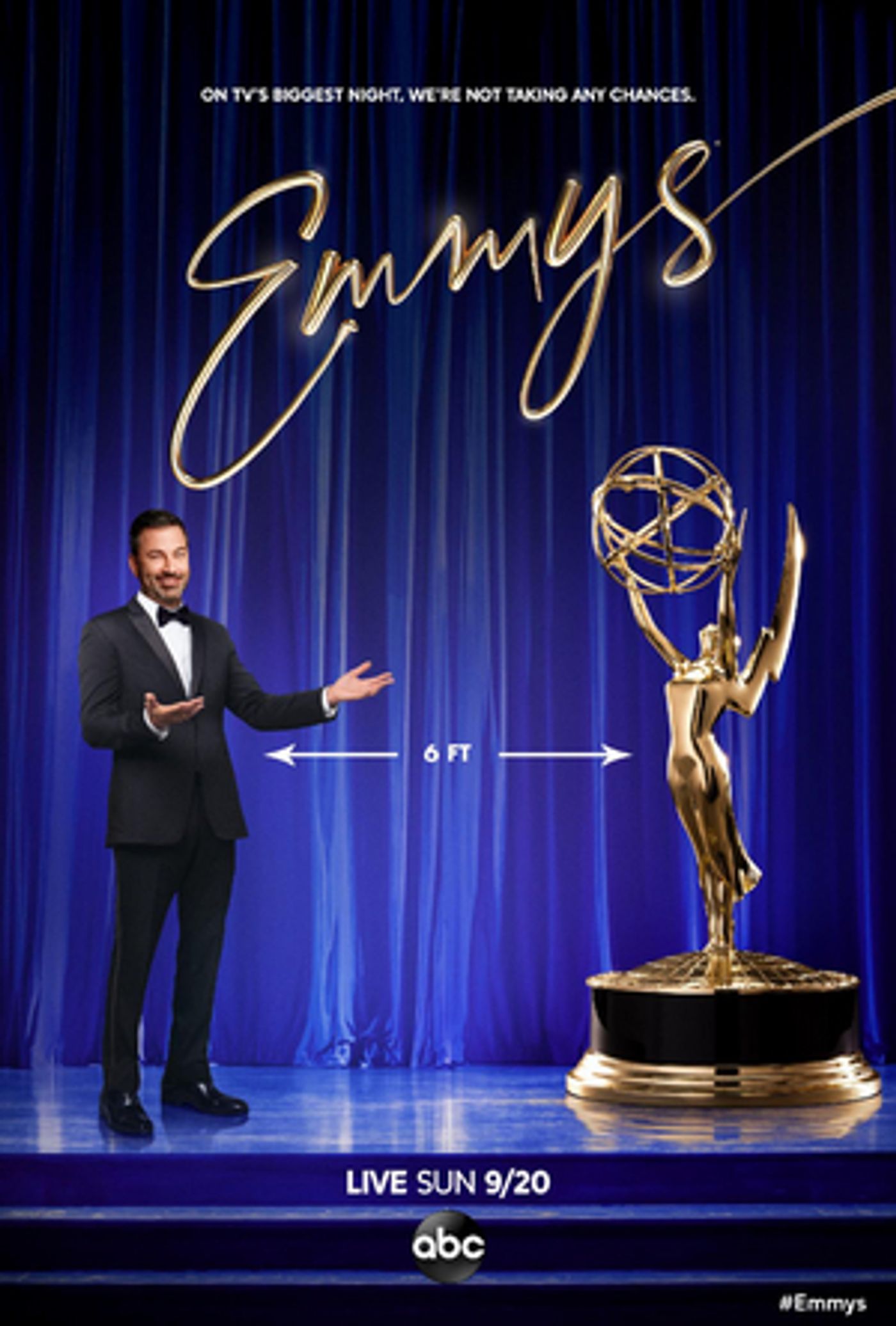 See New, Socially-Distanced Key Art for the 72ND EMMY AWARDS See New, Socially-Distanced Key Art for the 72ND EMMY AWARDS Image