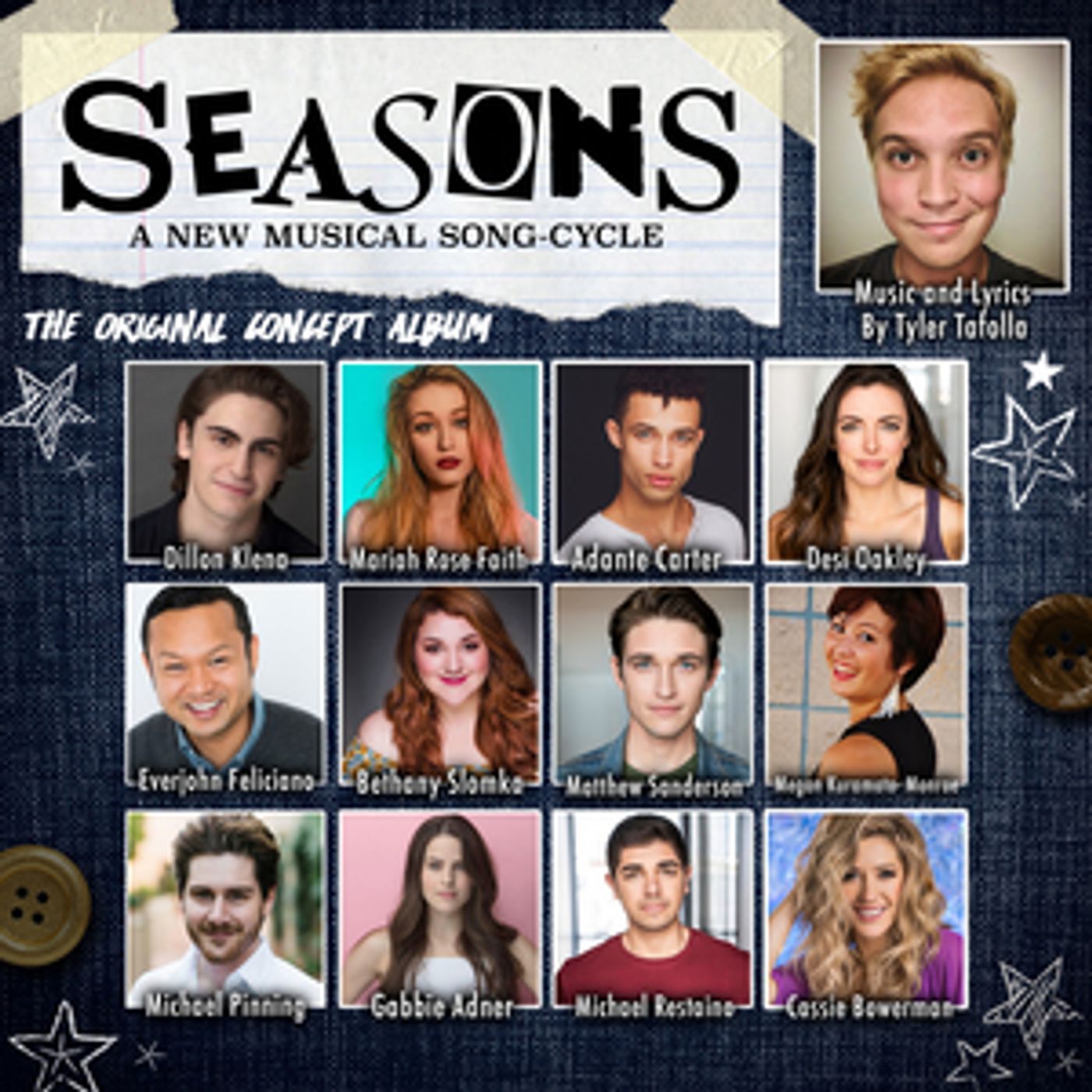 Mariah Rose Faith, Desi Oakley and Adante Carter Join SEASONS: A NEW MUSICAL SONG-CYCLE Concept Album Mariah Rose Faith, Desi Oakley and Adante Carter Join SEASONS: A NEW MUSICAL SONG-CYCLE Concept Album Image