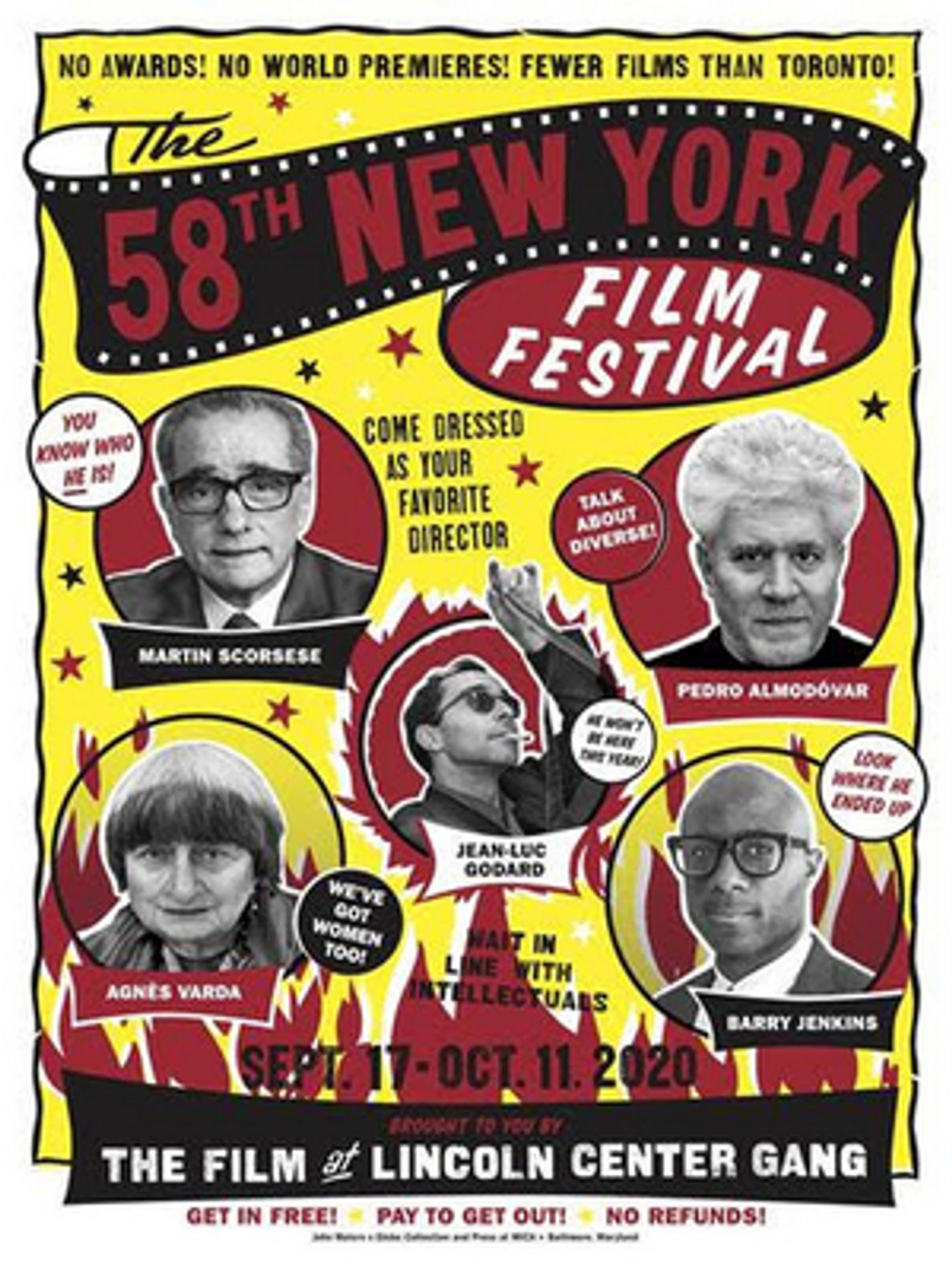 Film at Lincoln Center Unveils the 58th New York Film Festival Poster Film at Lincoln Center Unveils the 58th New York Film Festival Poster Image