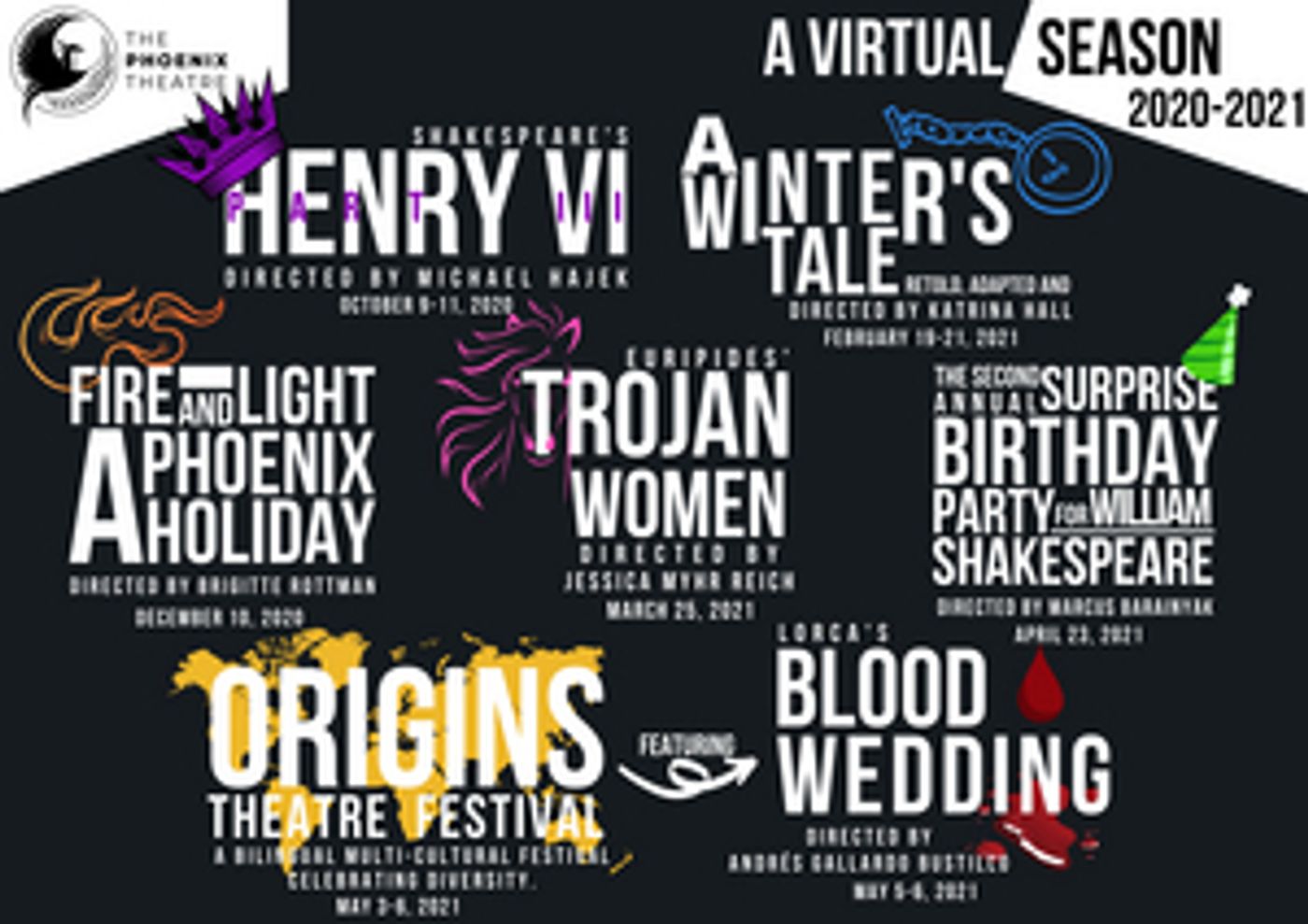 Phoenix Theatre Announces All Digital 20-21 Season Phoenix Theatre Announces All Digital 20-21 Season Image