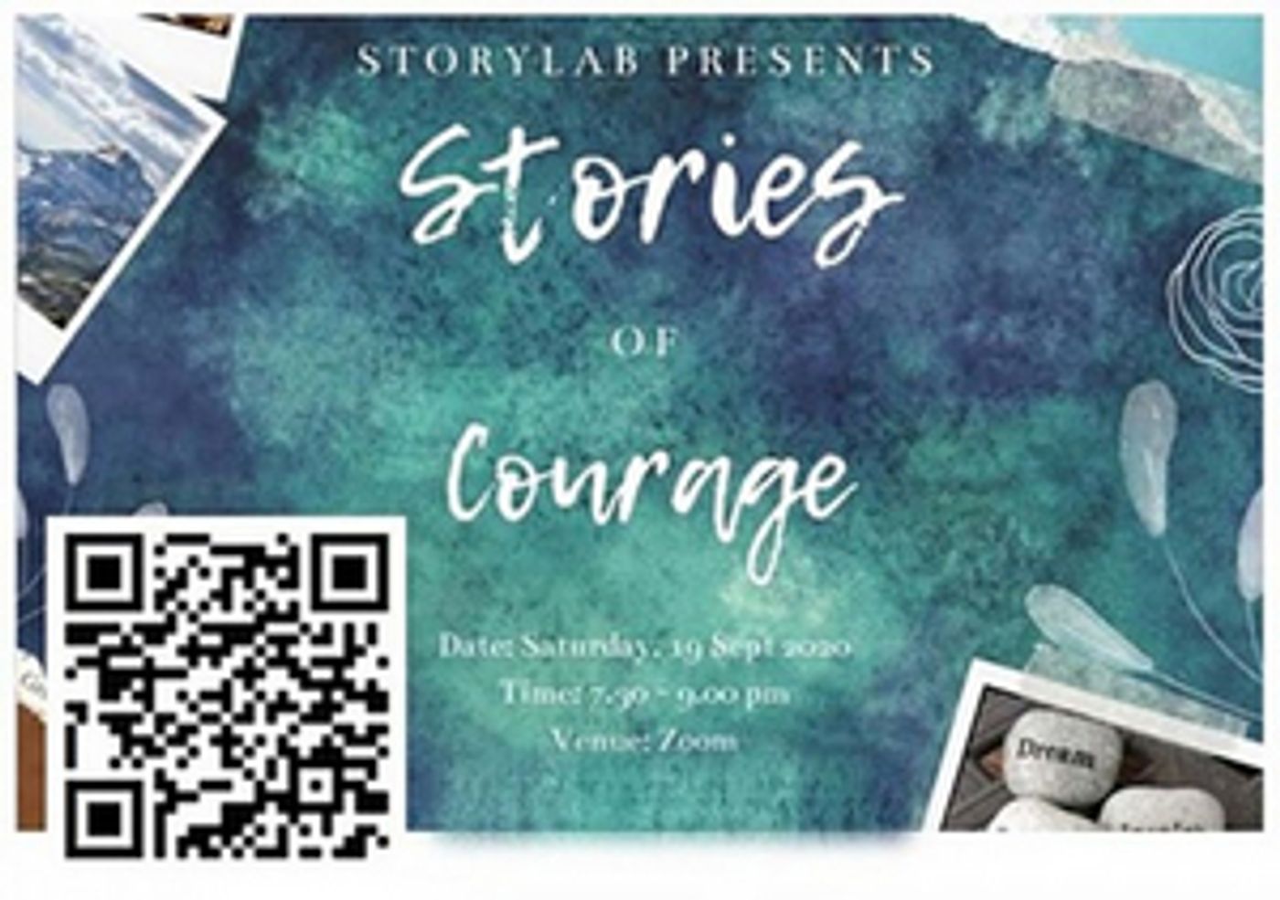 Arts Republic Presents Storytelling Performance: Stories of Courage  Image