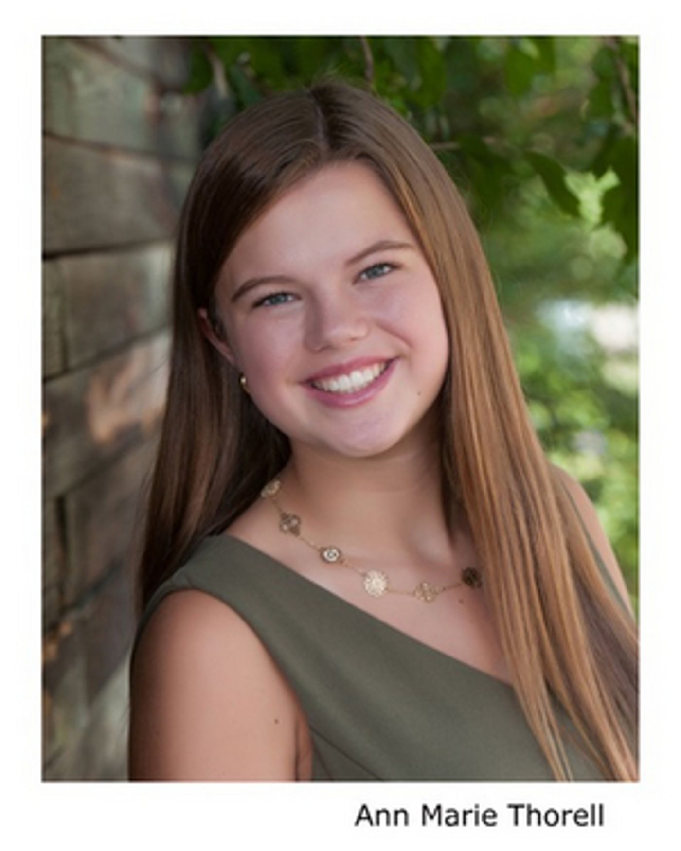 Virginia Children's Theatre Announces Ann Marie Thorell as the Recipient of the Sarabeth Hammond Scholarship  Image