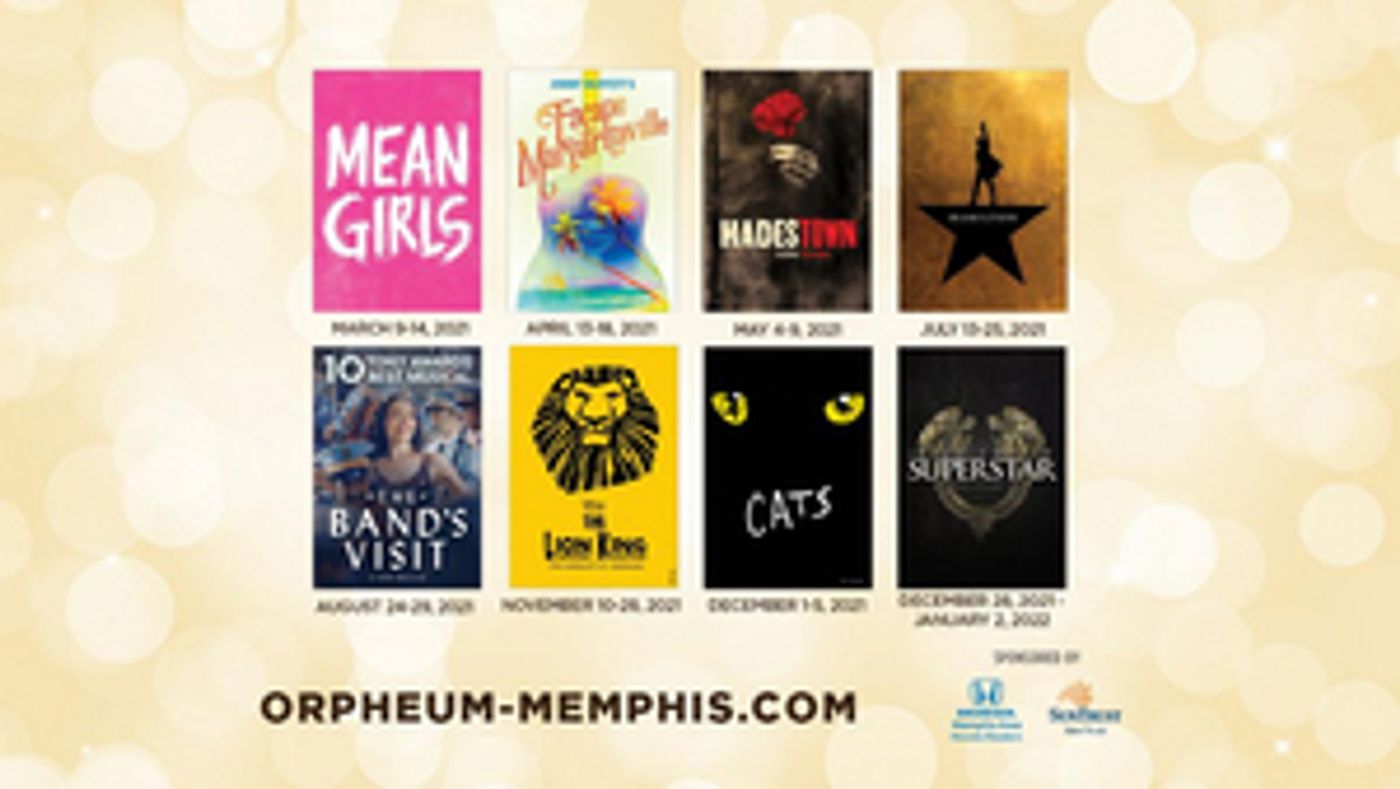 Orpheum Announces Date Changes at Orpheum Theatre Memphis  Image