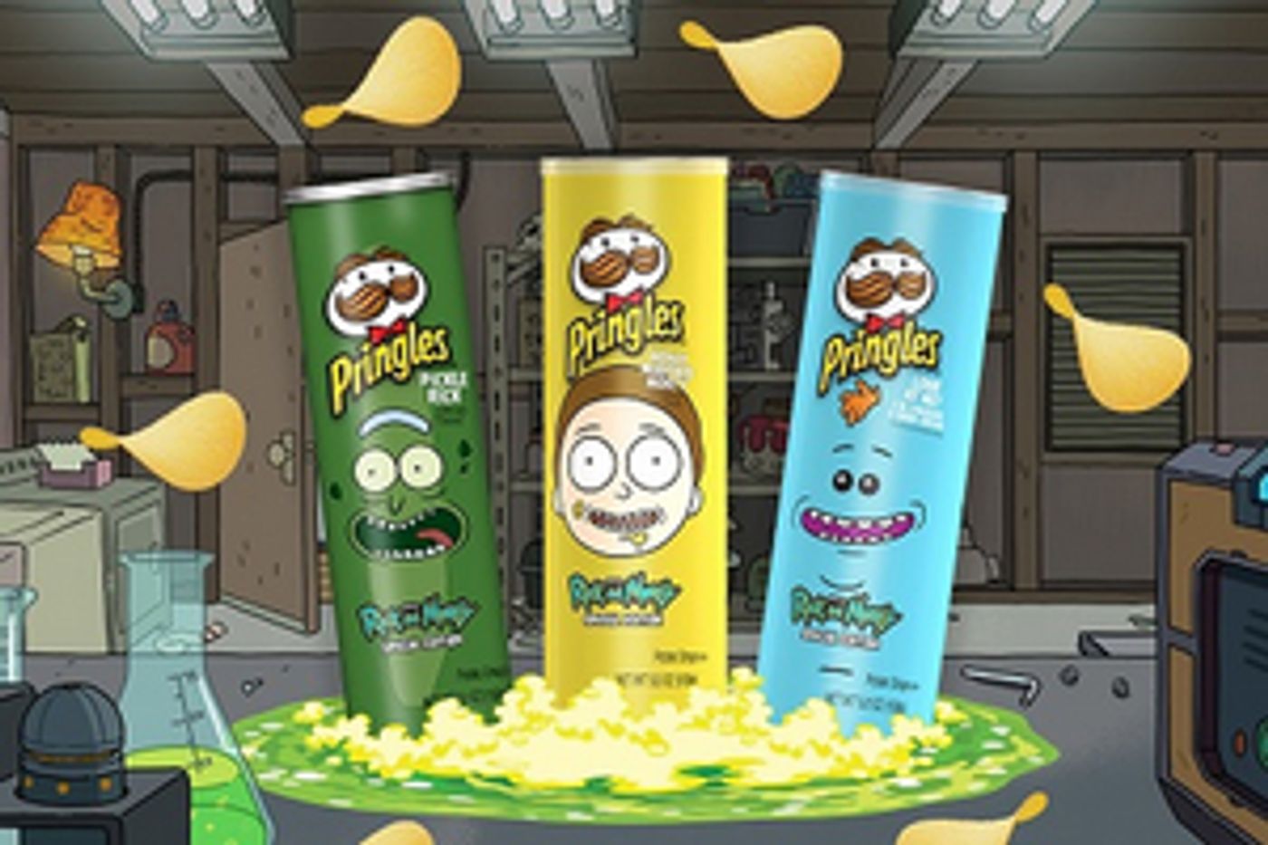 Pringles Introduces RICK AND MORTY Inspired Flavors Pringles Introduces RICK AND MORTY Inspired Flavors Image