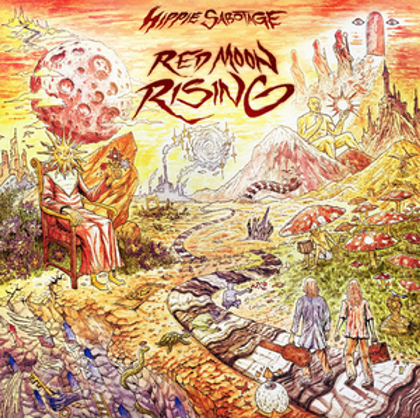 Hippie Sabotage Release Red Moon Rising LP Hippie Sabotage Release Red Moon Rising LP Image
