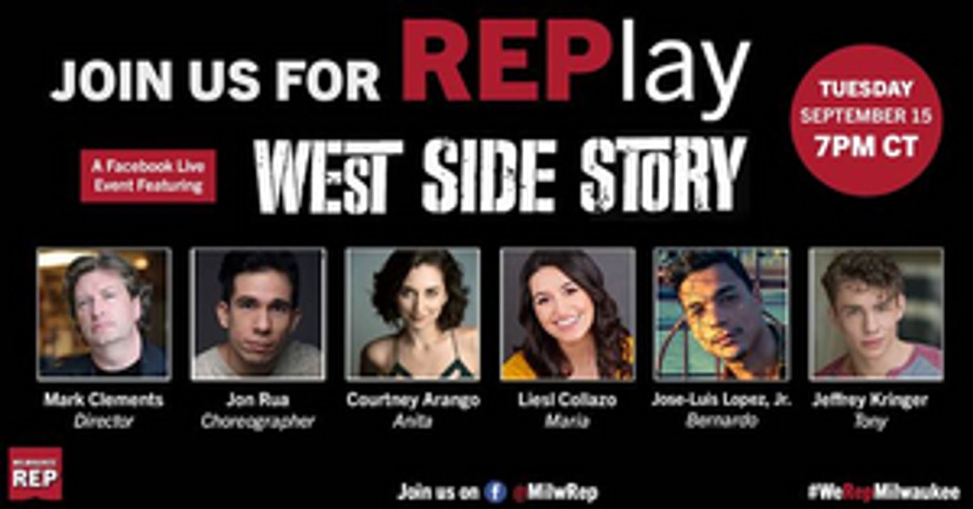 Milwaukee Repertory Theater Presents REPlay Series Featuring Jon Rua and More From WEST SIDE STORY Milwaukee Repertory Theater Presents REPlay Series Featuring Jon Rua and More From WEST SIDE STORY Image