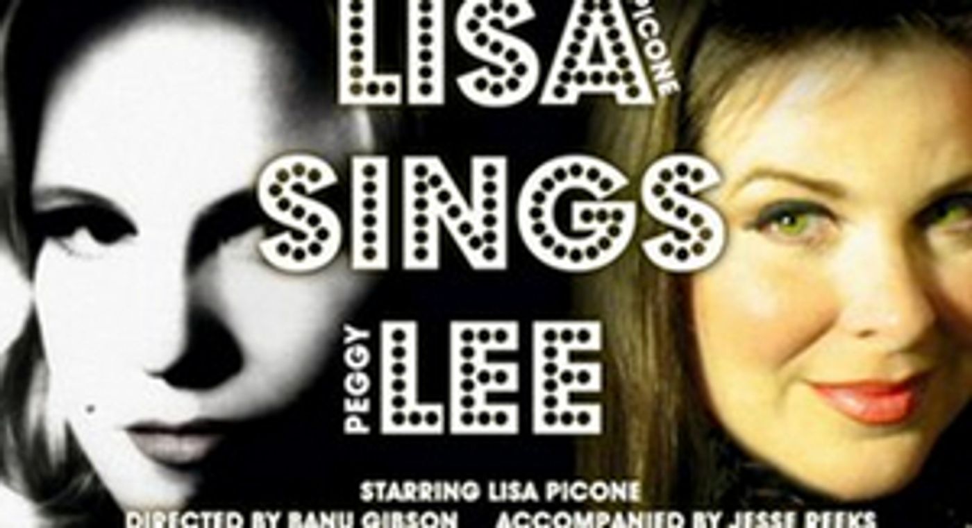 Lisa Picone Love Pays Homage to Peggy Lee With LISA SINGS LEE Lisa Picone Love Pays Homage to Peggy Lee With LISA SINGS LEE Image