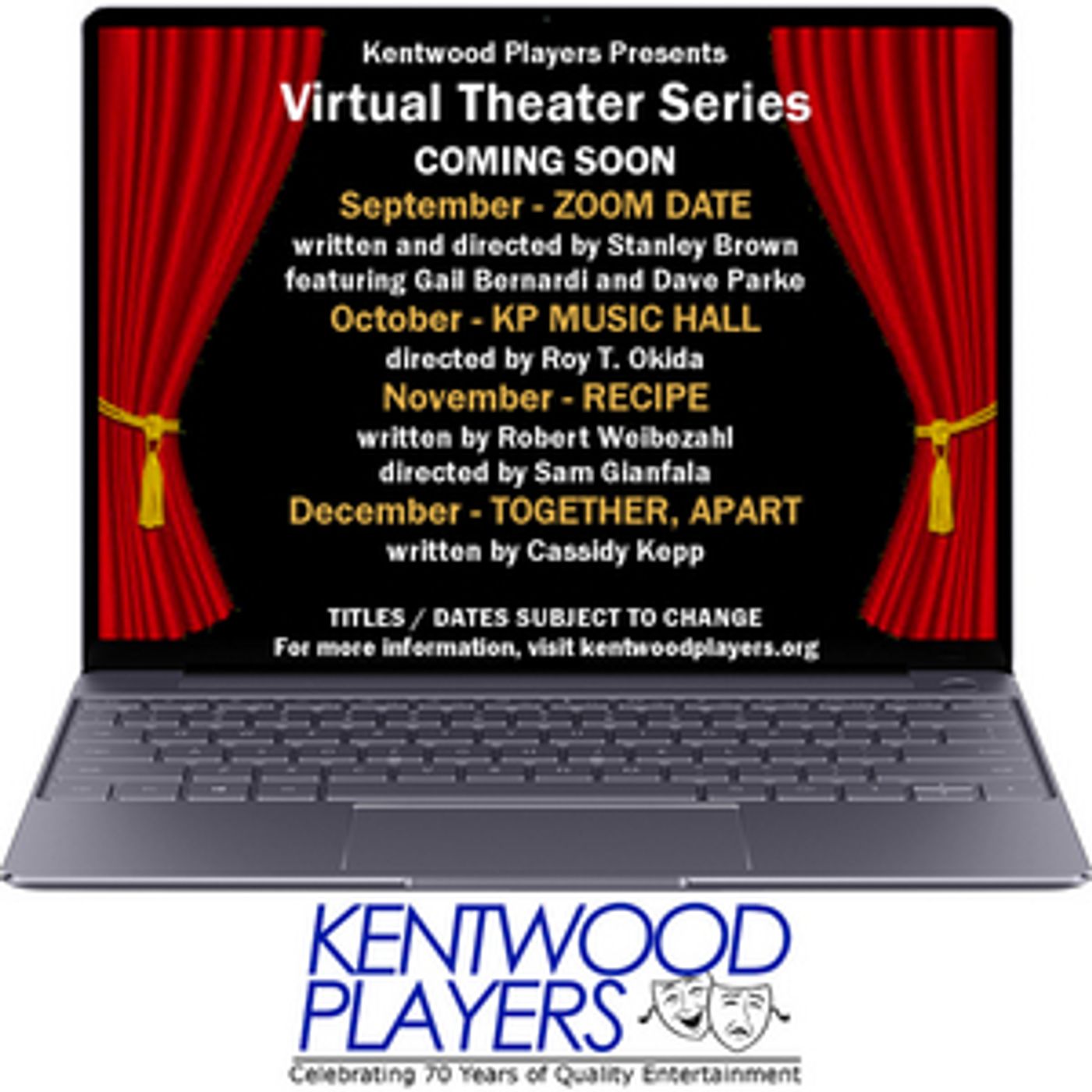 Feature: Kentwood Players Launches New Virtual Theater Series  Image